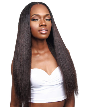 Kinky Straight seamless clip-ins